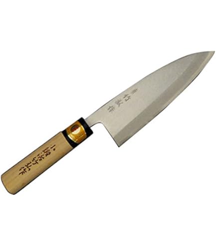 堺味正作本霞青鋼出刃包丁 195mm 堺一文字光秀 青鋼 本霞 出刃包丁